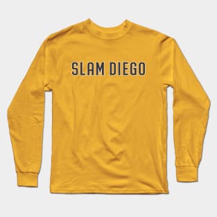 Slam Diego - Yellow Long Sleeve T-Shirt